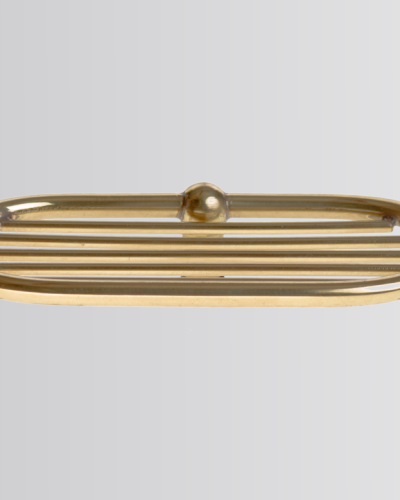 Oval freestanding soap dish